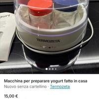 Macchina per preparare yogurt fatto in casa