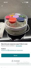 Macchina per preparare yogurt fatto in casa