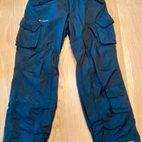 Pantaloni sci/snowboard uomo Columbia colore nero