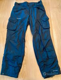 Pantaloni sci/snowboard uomo Columbia colore nero