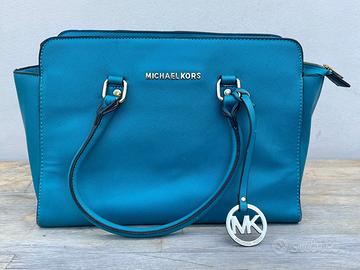 Borsa azzurra michael on sale kors