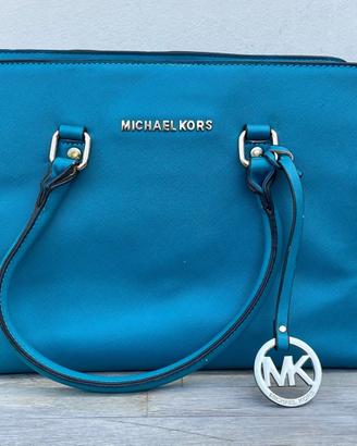Borsa Michael Kors azzurra