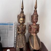 Vintage, correzione copia statue thailandesi