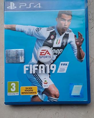FIFA 19 gioco PlayStation 4 calcio PS4