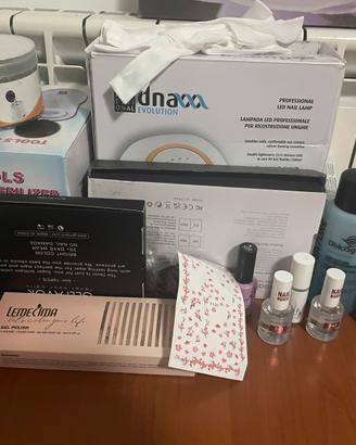 blocco per fare le unghie