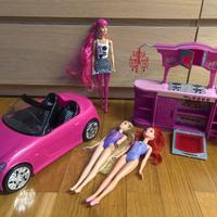 Barbie auto cucina e principesse disney
