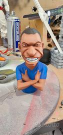 Busto caricatura Mbappè