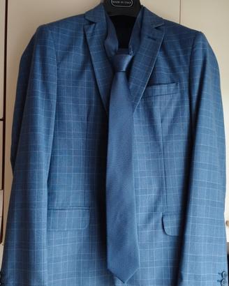 Abito da Uomo completo-taglia 46- Blu navy