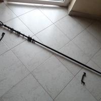 Bastone estensibile per tenda ad anelli