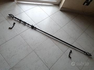 Bastone estensibile per tenda ad anelli