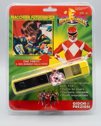 Macchina fotografica power rangers vintage 