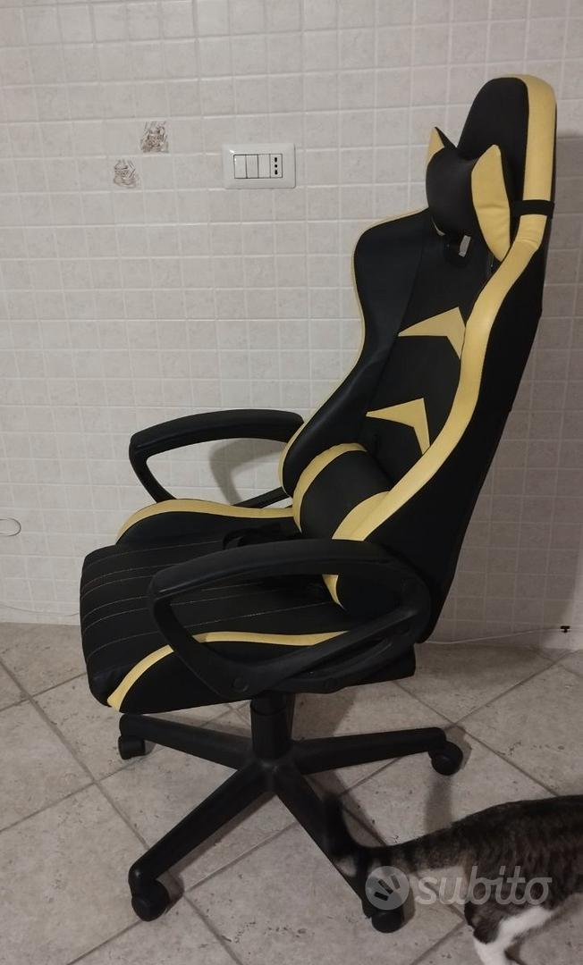 NACON Sedia Gaming Regolabile PCCH-310 Bianca