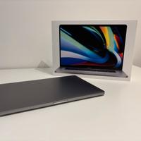 Macbook Pro 16 2019 grigio siderale i7 32Gb Ram