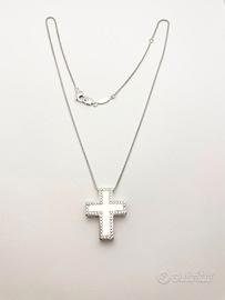 Collana oro 18KT con diamanti naturali, SALVINI.