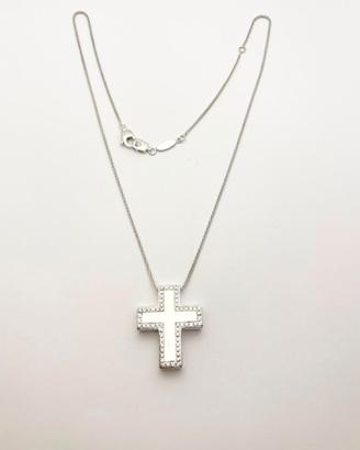 Collana oro 18KT con diamanti naturali, SALVINI.