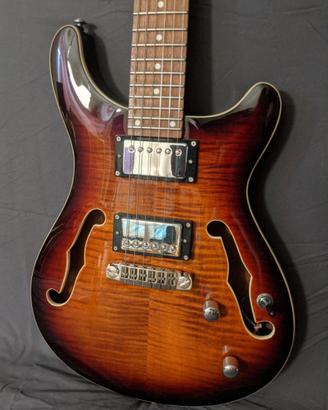 Harley Benton CST-24HB Tortoise Flame Semi Hollow
