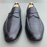Mocassino santoni nero 44