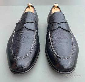 Mocassino santoni nero 44
