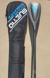 Pagaia sup in carbonio monoblocco con fodero