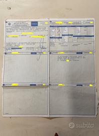 libretto auto d' epoca fiat 500 F