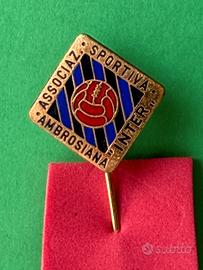 spilla calcio INTER associazione Ambrosiana