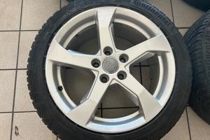 Cerchi in lega 17 originali Audi A3 con termiche