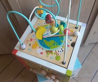 Cubo in legno bambini
