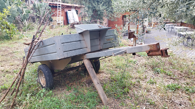 Carrello per motozappa