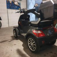 Scooter elettrico per anziani veleco faster gray