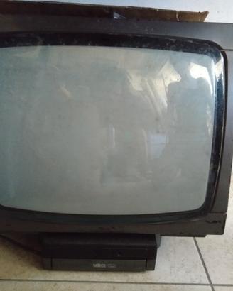 TV tubo catodico vintage seleco 17 pollici 