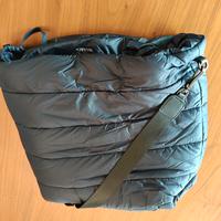 borsa Max e co in piumino blu (reversibile) perfet