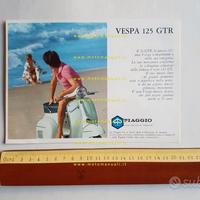 Piaggio Vespa 125 GTR 1969 depliant originale
