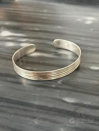 Bracciale rigido in argento 925 vintage