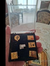 Set 5 spille vintage Sestriere Mondiali sci 1997 