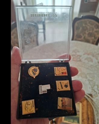 Set 5 spille vintage Sestriere Mondiali sci 1997 