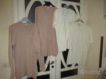Nr. 4 maglie intime per uomo tg. 7^ e 8^(E 2 cad.)