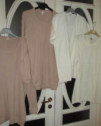 Nr. 4 maglie intime per uomo tg. 7^ e 8^(E 2 cad.)