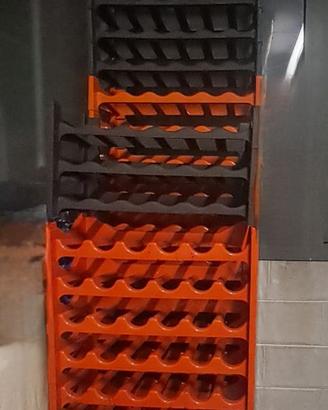 porta bottiglie orizzontale