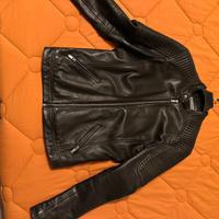 Giubotto Pelle Blue wellford