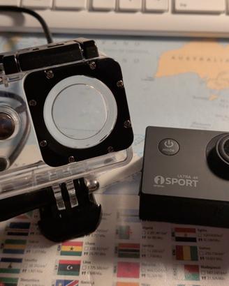 Action CAM iSnatch Ultra 4K con custodia sub