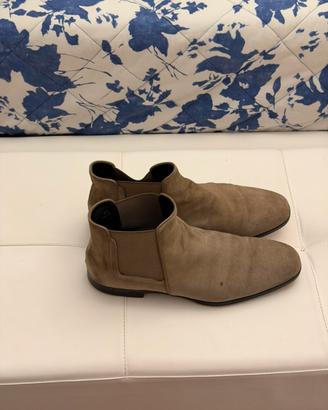 Stivaletti Chelsea Tod’s originali n.44 camoscio
