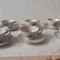 SERVIZIO PORCELLANA TAZZE CAFFÈ 