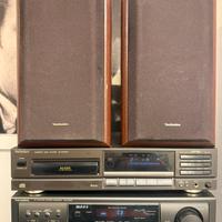 Stereo technics Amplificatore radio CD casse