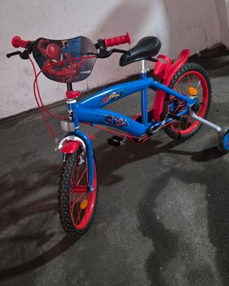 Bici Spiderman come Nuova