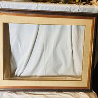 Grande cornice vintage in legno