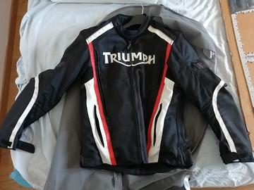 giacca moto triumph 