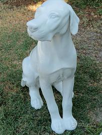 Cane in ceramica misura naturale vintage 
