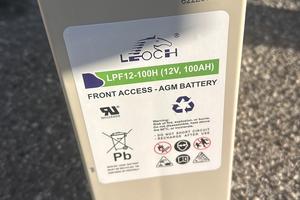 Batterie Agm Slim 12V 135ah Nuove