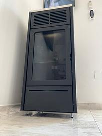 Stufa pellet edilkamin 9,2 kw ventilata canalizzat