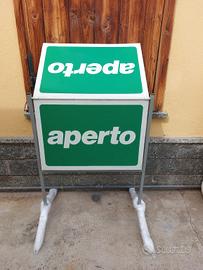 insegna distributore benzina 